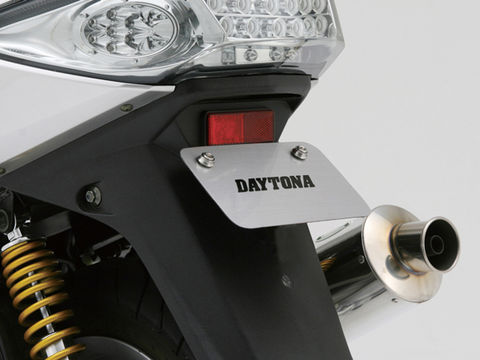 DAYTONA デイトナ 71453 スラントナンバーステー 純正フェンダー専用