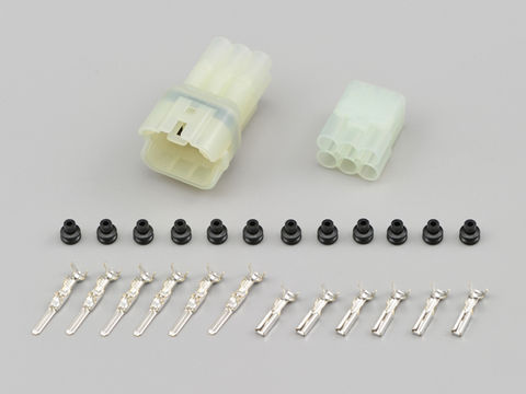 鈴木 DAYTONA デイトナ 96179 HM防水コネクターセット 6極 : 八百万堂