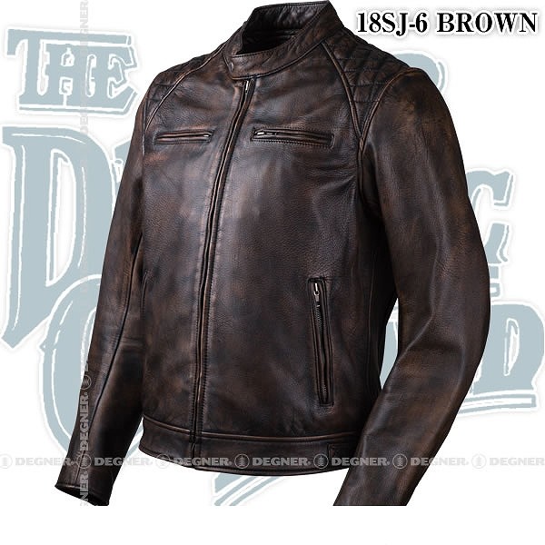 DEGNER（デグナー） 18SJ-6 レザージャケット5色 WEB正規代理店 : 八百