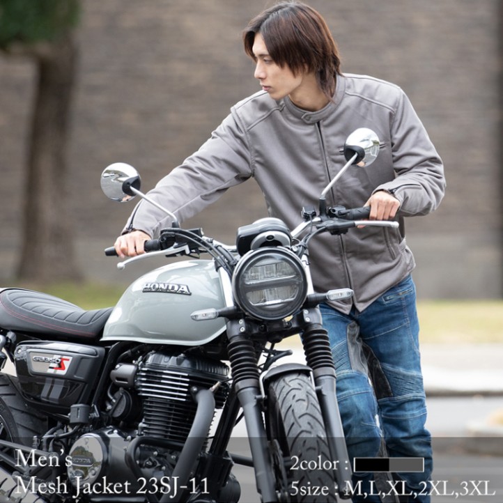 DEGNER デグナー 23SJ-11 メッシュジャケット 2色 : 八百万堂