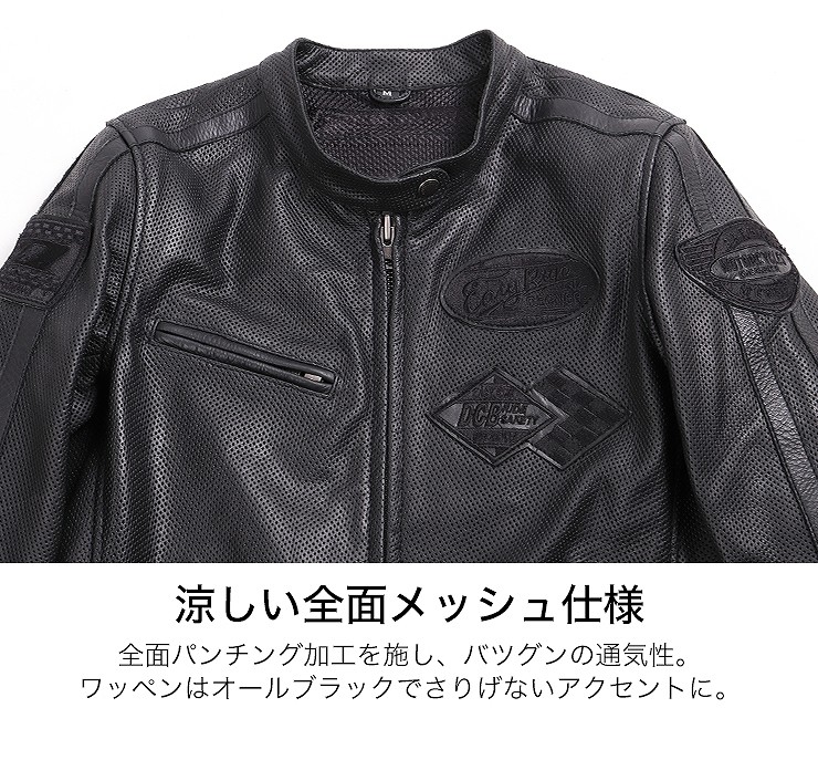 DEGNER デグナー レザージャケット　サイズM　黒 DEGNER デグナー レザージャケット サイズ：2XL ジャケット
