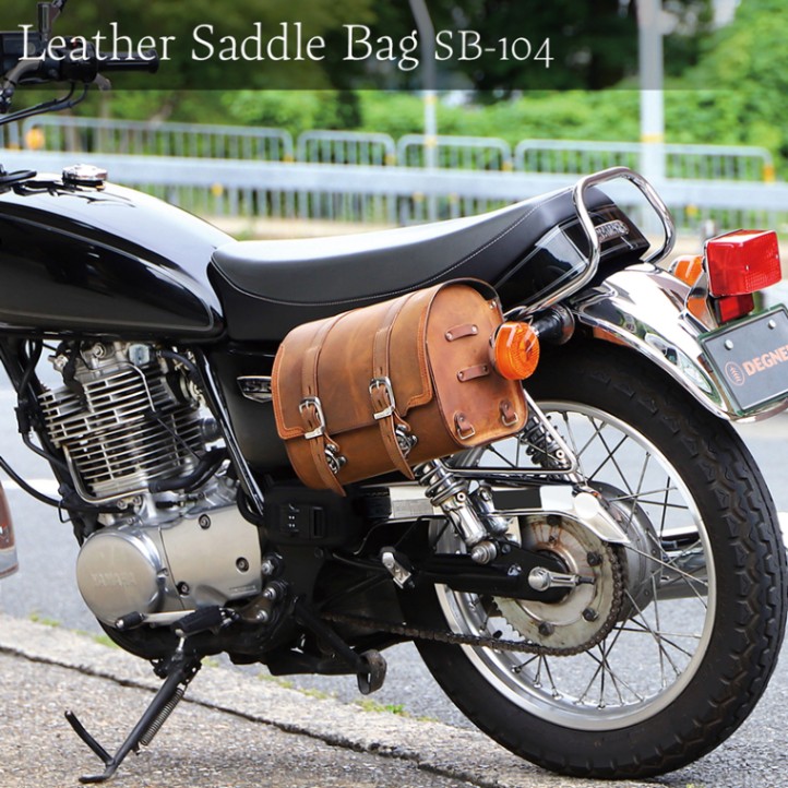 デグナー　レザー製　サドルバッグ　サイドバッグ デグナー DEGNER SB-104 レザーサドルバッグ 2色 : 八百万堂 - 通販