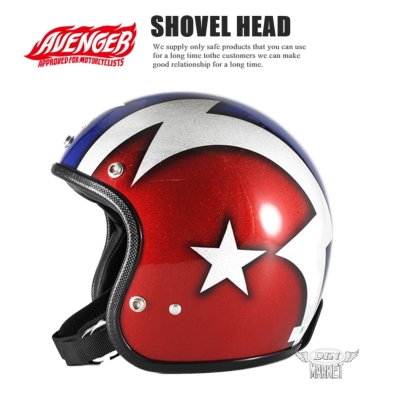 4589975584198 AVENGER HELMETS SHOVEL HEAD ヘルメット DIN MARKET