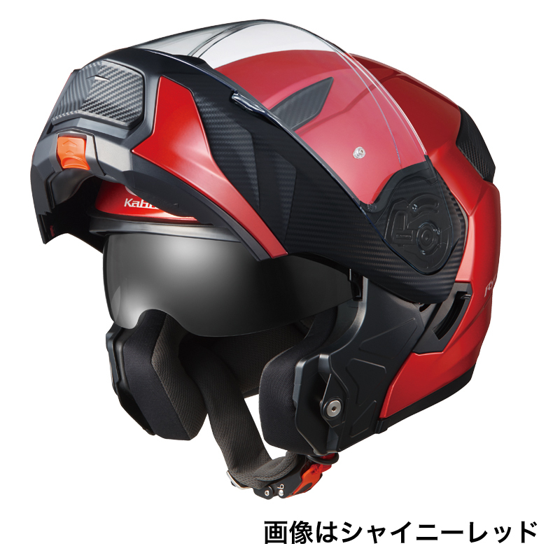 Ryuki レッド フルフェイスヘルメット Amazon | OGK KABUTO(オージーケーカブト) バイクヘルメット システム