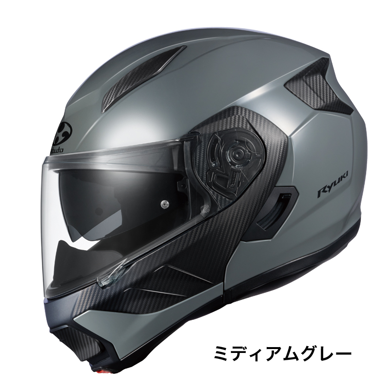 KABUTO RYUKI フルフェイスヘルメット Mサイズ グレー oka-4966094596040.jpg