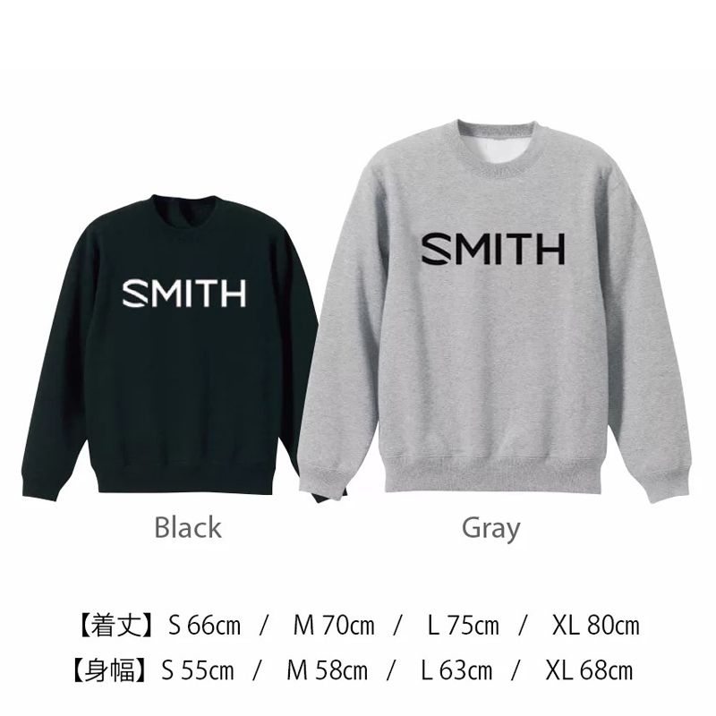 SMITH スミス ESSENTIAL CREW トレーナー 全2色 S/M/L/XL 4サイズ 正規品 大人用 メンズ 長袖 丸首 サイクリング  :smj-c011305-c-s-mu:八百万堂 - 通販 - Yahoo!ショッピング