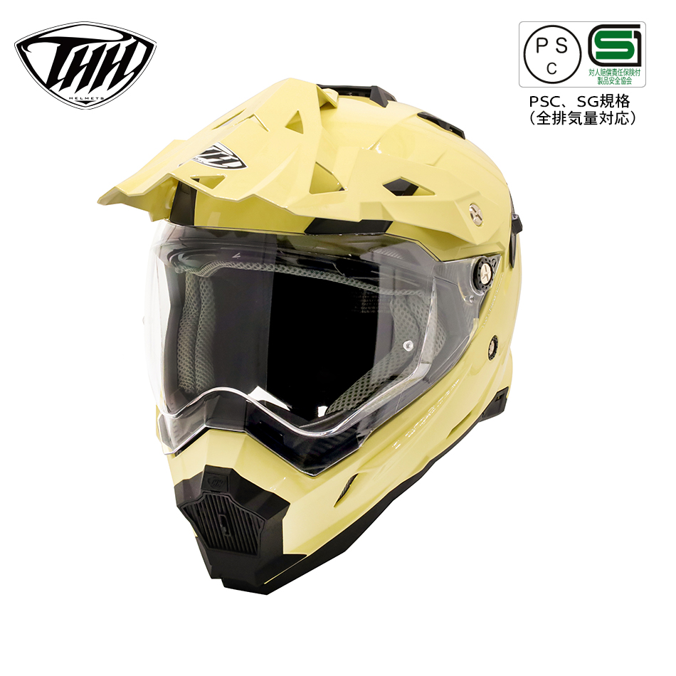 THH フルフェイスヘルメット TX-28 アイボリー M-XXL インナー 