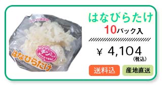 はなびらたけ商品　10パック入