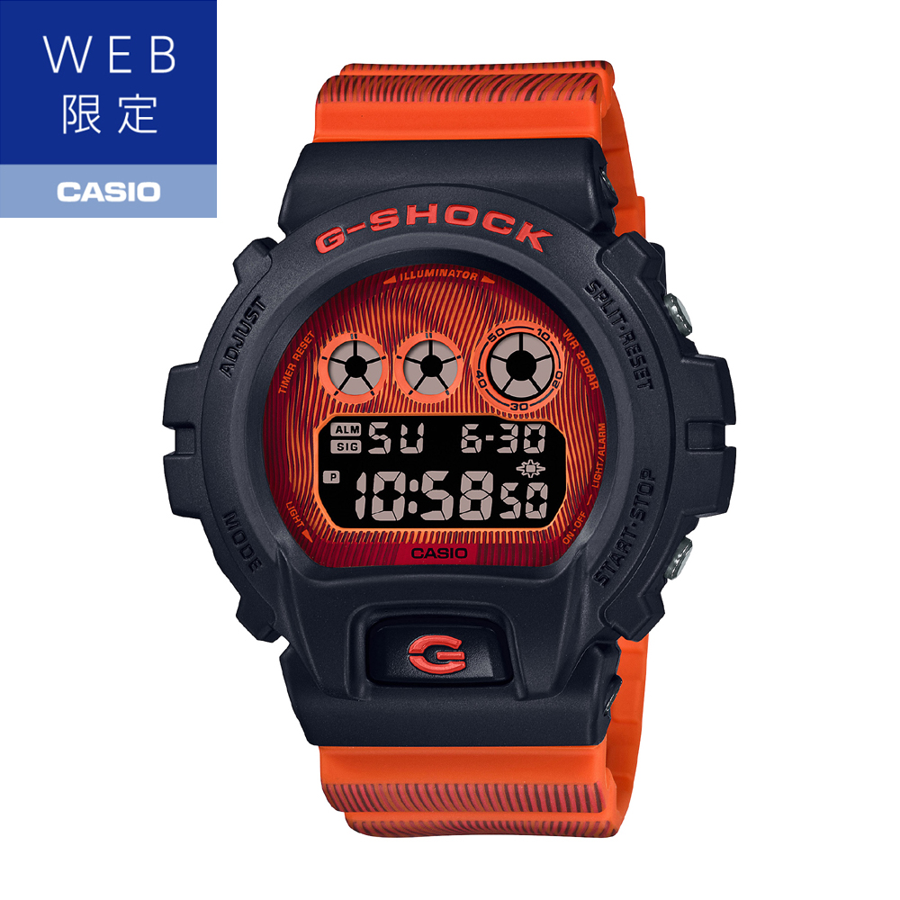 CASIO (JVI) G-SHOCK Time distortion Series DW-6900TD-4JF