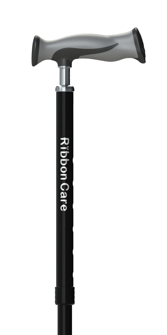 竹虎 杖 折りたたみ杖 Ribbon Care SGマーク サイズ調整 6段階調節