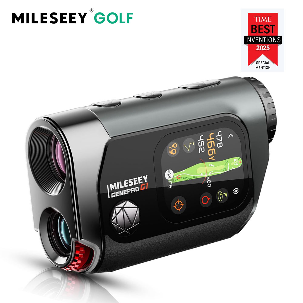 ゴルフ 距離計 Mileseey GenePro G1 レーザー距離計 IP65防水 1300yd
