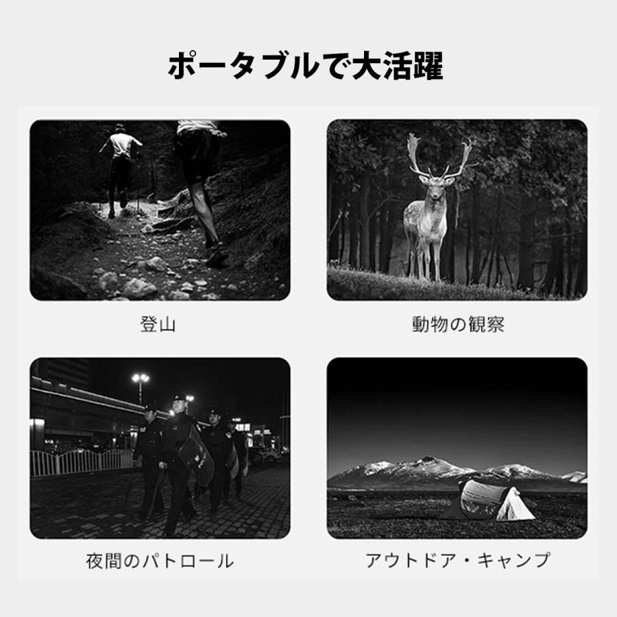 mileseey マイルシー 暗視スコープ NV20 単眼鏡 ナイトビジョン