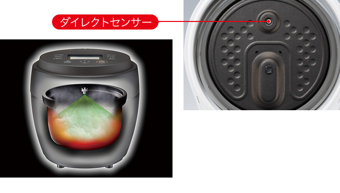 本炭釜 三菱電機 NJ-BW10F-B 炭漆黒 0.5〜5.5合 Mitsubishi Electric