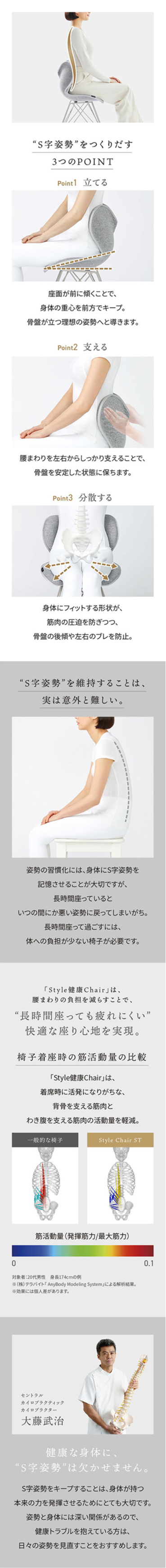 Style Chair ST スタイルチェア エスティー -Wellness Chair- スタイル