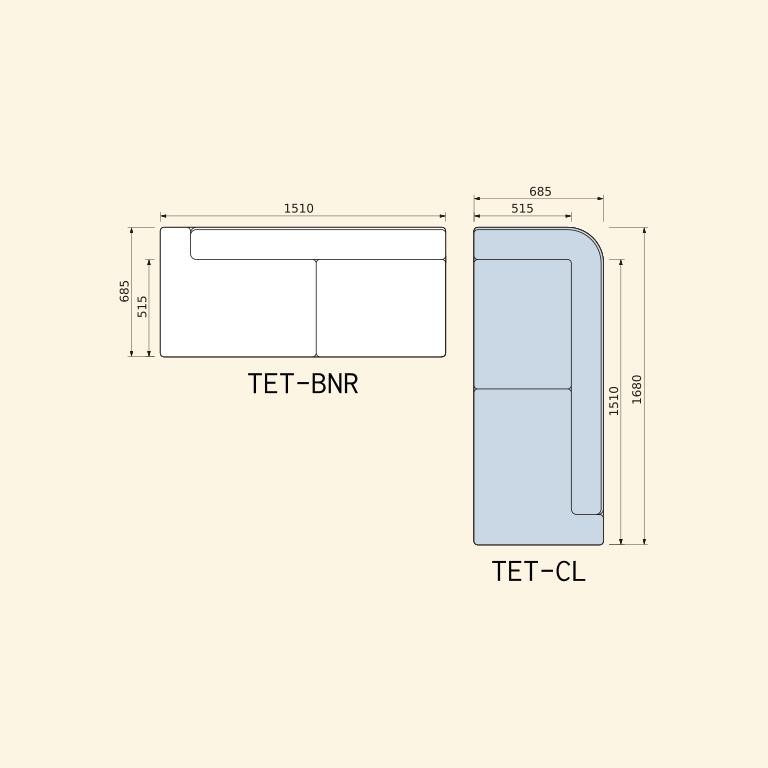 野田産業 NDstyle. TETTOシリーズ オットマン TET-LS70 開梱設置つき