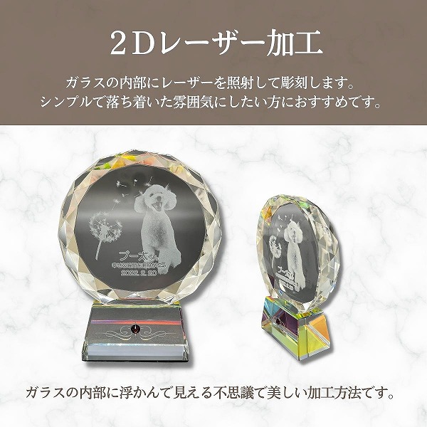 ペット用写真付き位牌