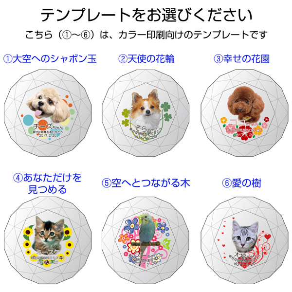 写真入りペット位牌 ダイヤモンド形