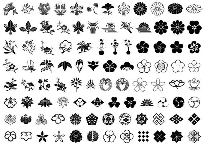 イラスト素材集 和紋 イラストレーター Illustrator お得