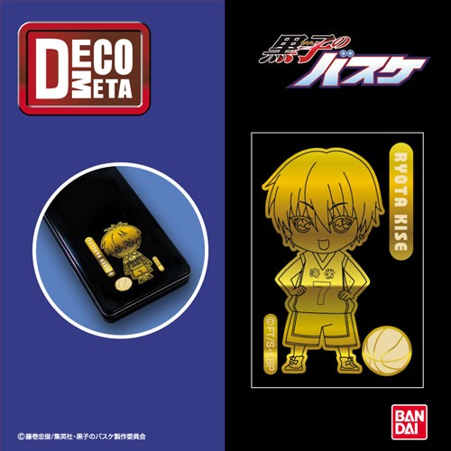 黒子のバスケ＊キャラクターステッカー3枚セット＊日向順平、木吉鉄平