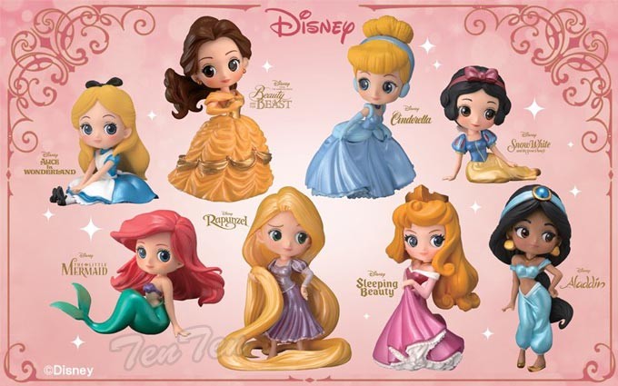 ディズニー プリンセス フィギュア Disney Characters Q posket petit