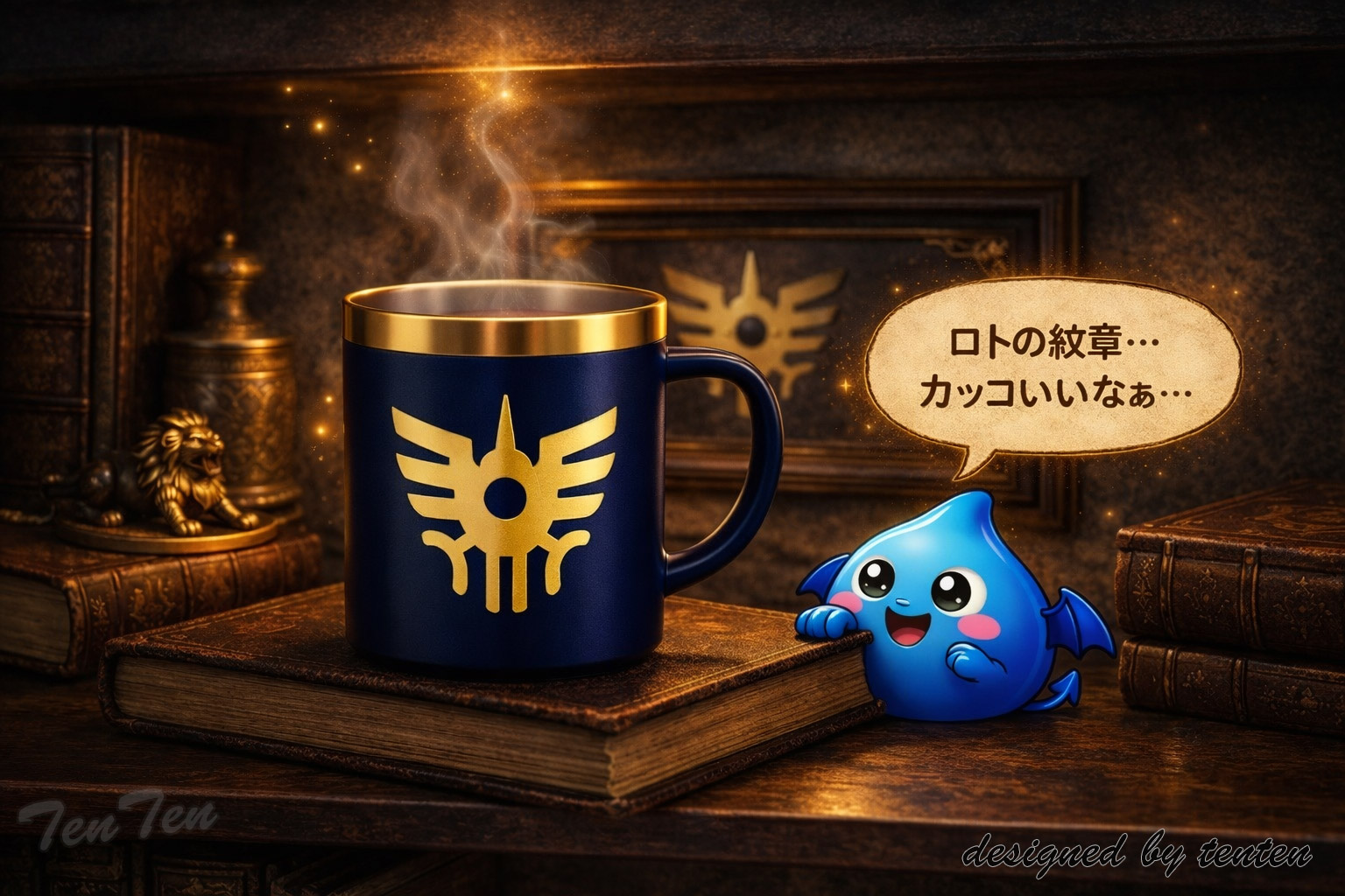 ドラゴンクエスト ステンレスカップ ロトの紋章 真空ステンレス 【即納