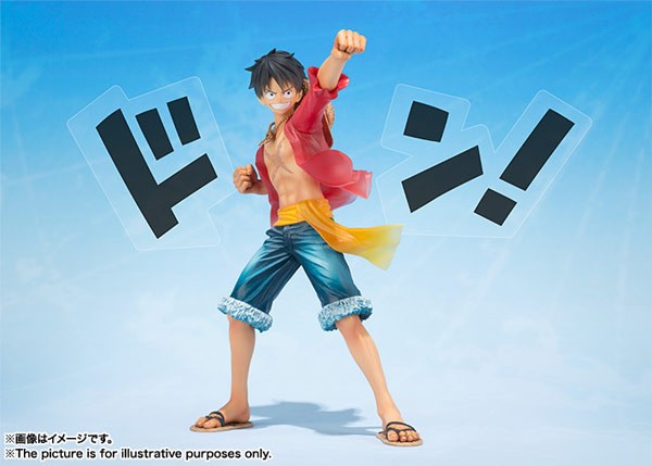 フィギュアーツZERO ワンピース フィギュア モンキー・D・ルフィ -5th
