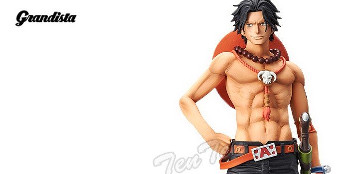 BANPRESTO ワンピース フィギュア エース Grandista THE