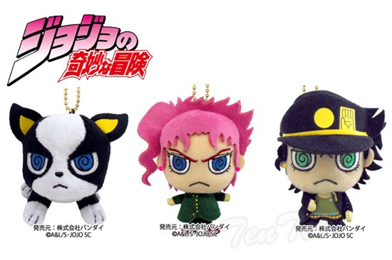 ✅セット売り✅ ジョジョの奇妙な冒険 ぬいぐるみ5体セット+イギーフィギュア ジョジョの奇妙な冒険 ジョジョの奇妙なマスコット イギー ぬいぐるみ