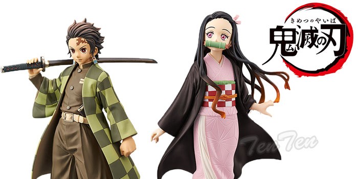 BANPRESTO 鬼滅の刃 炭次郎 禰豆子 フィギュア 絆ノ装 弐ノ型