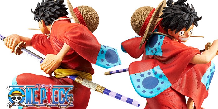 ワンピースルフィーフィギュア2019 和の国 Amazon.co.jp: ワンピース着物ルフィ アニメフィギュア 19cm