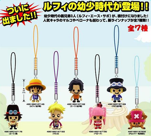 ワンピース ストラップ グッズ 根付けストラップ 第6弾 ルフィ