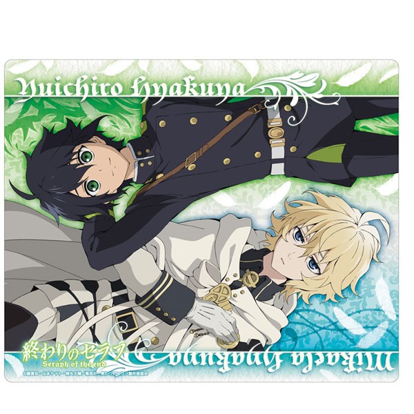 終わりのセラフ グッズ マウスパッド 百夜 優一郎 ミカエラ : 天天