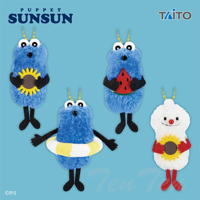 BANPRESTO パペットスンスン ぬいぐるみマスコット Summer ver