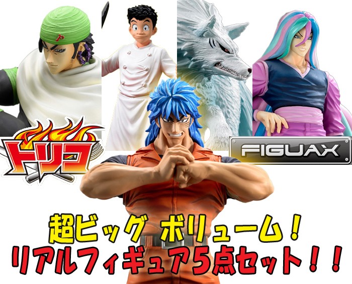トリコ フィギュア FIGUAX Vol.1-5 全5種セット ココ サニー
