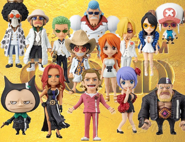 ワンピース　ワールドコレクタブルフィギュア －ONE PIECE FILM GOLD－vol.2　7種セット Amazon.co.jp: ワンピース ワールドコレクタブルフィギュア
