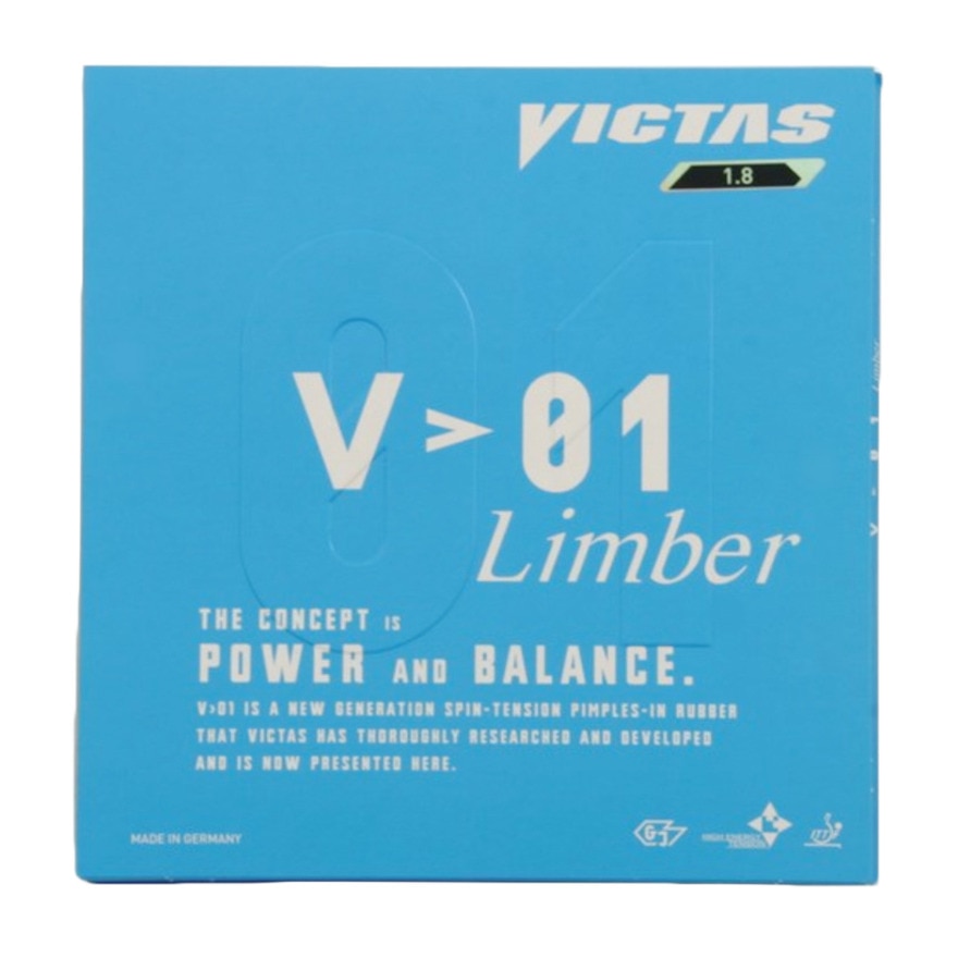 購入者様決まってます。 VICTAS（ヴィクタス） V>01 LIMBER リンバー 卓球ラバー 裏ソフト