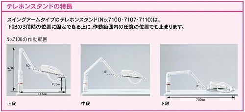 ライオン事務器 ライオン事務器（ノーバス社製） No.7107 テレホン