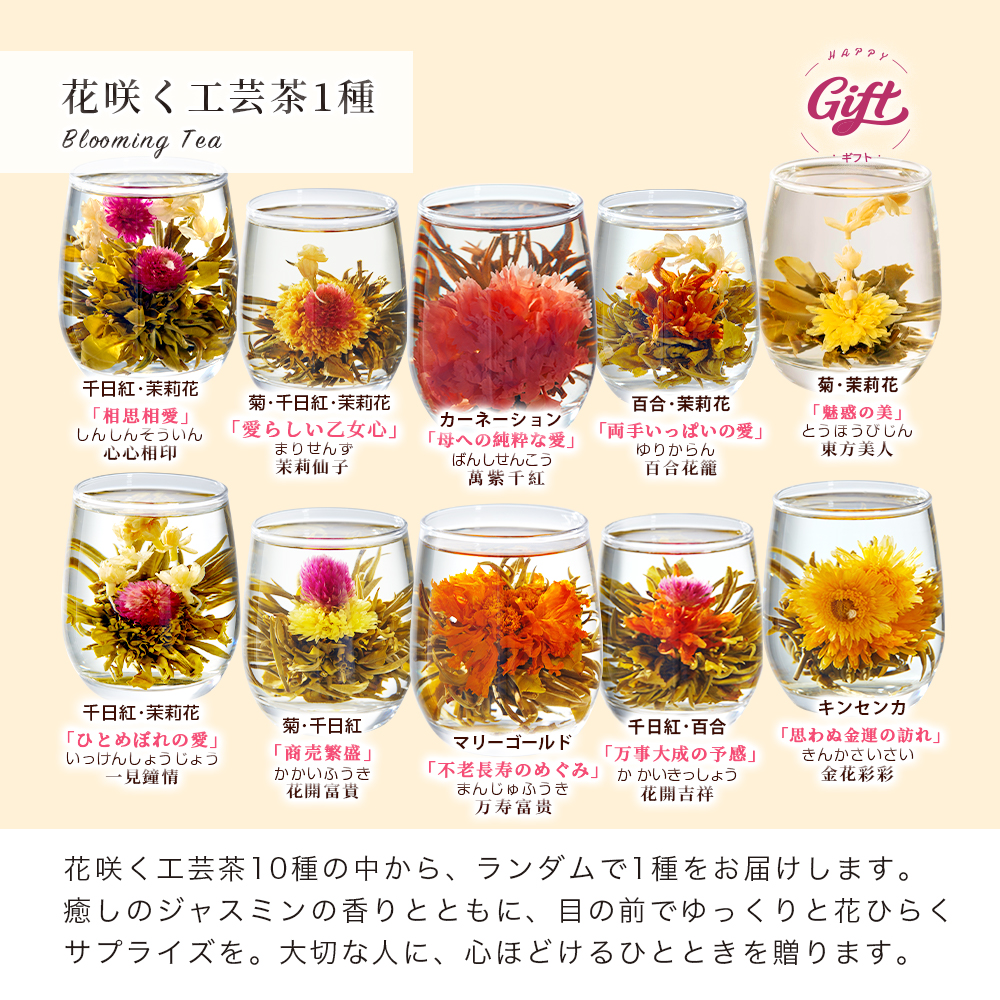 RIMTAE（リムテー） 【公式】リムテー ギフト 工芸茶 花茶1種 パンダ