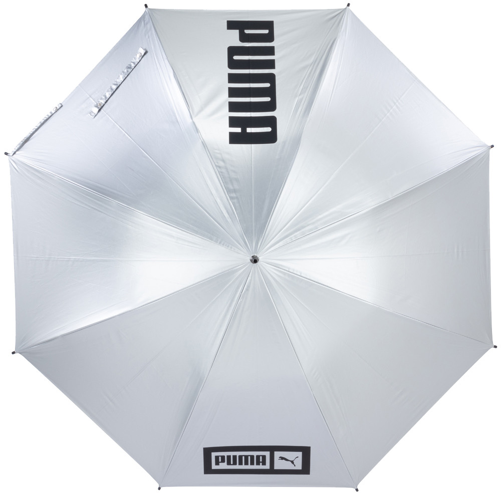 プーマ 男女 兼用 大判 晴雨兼用 シルバーコーティング ワンタッチ ジャンプ 傘 70cm ゴルフ スポーツ観戦 UVカット 遮光 99%以上 雨 梅雨 日差 遮熱 PBP59JP70 | PUMA | 01