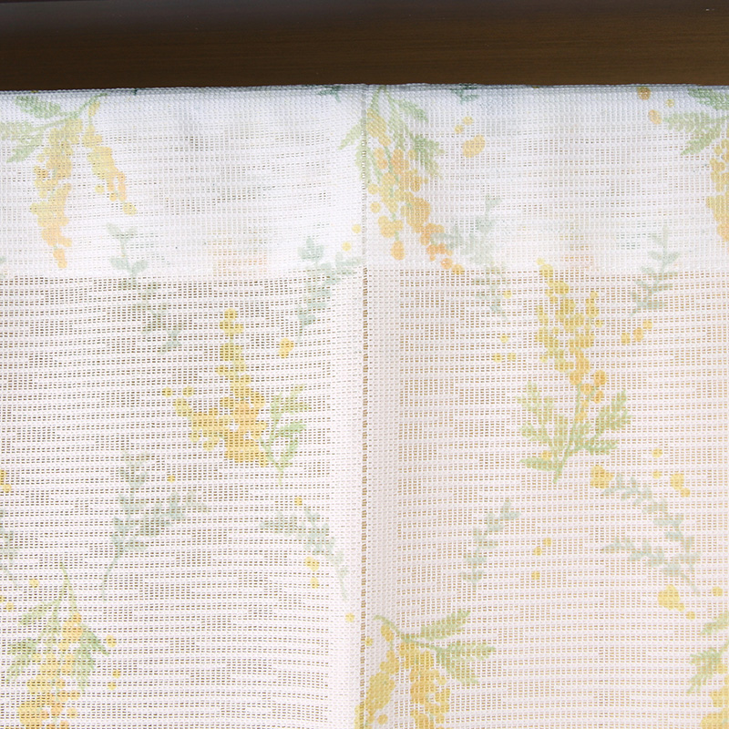 のれん 32015「ミモザ」巾85×高さ150cm丈 在庫品 ノレン 暖簾 花柄 み