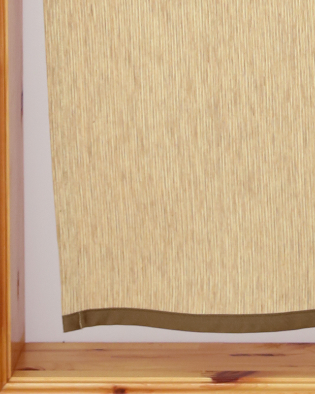 カーテン天国 和紙のカフェカーテン 和風 20サイズ すだれ風 日よけ 夜