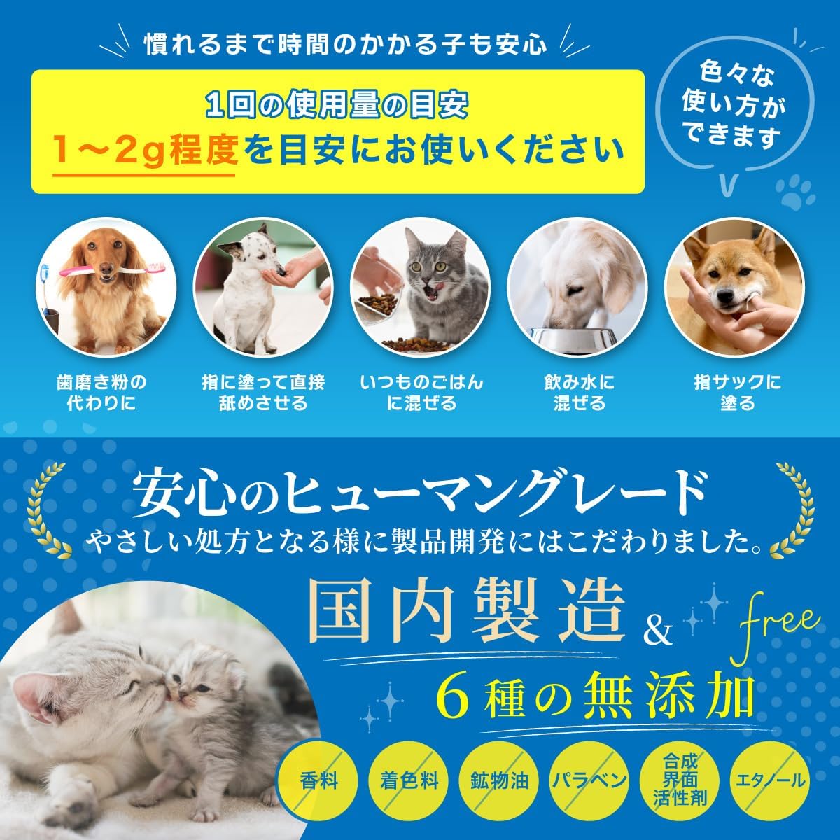 犬 歯磨き ジェル 口臭 ケア 猫 ペット PETLINKMORE 歯石取り 歯