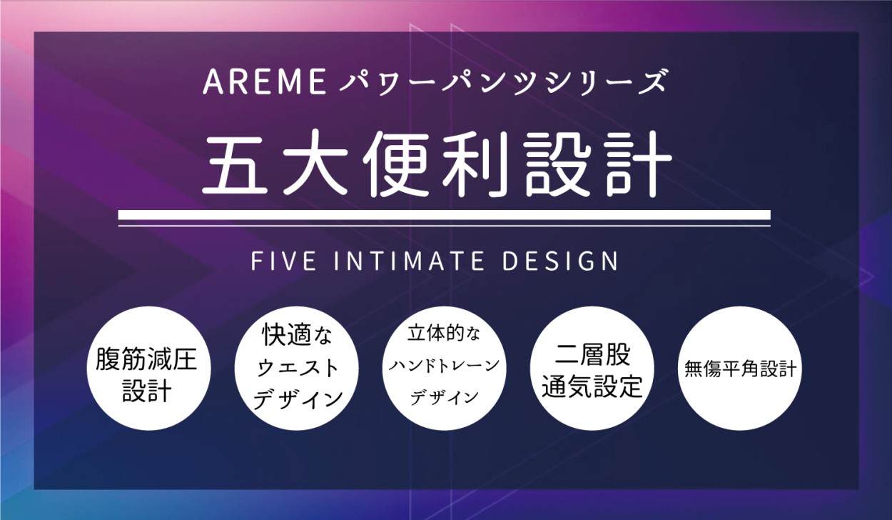 AREME メンズパワーパンツ 2枚組 ボクサーパンツ メンズ