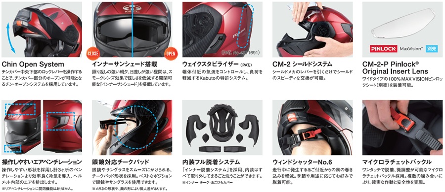 値下げしました！　OGKオージーケーRYUKIリュウキL、XLサイズ　ヘルメット　その他 OGK Kabuto（オージーケーカブト） 【おまけ付】 OGKカブト RYUKI