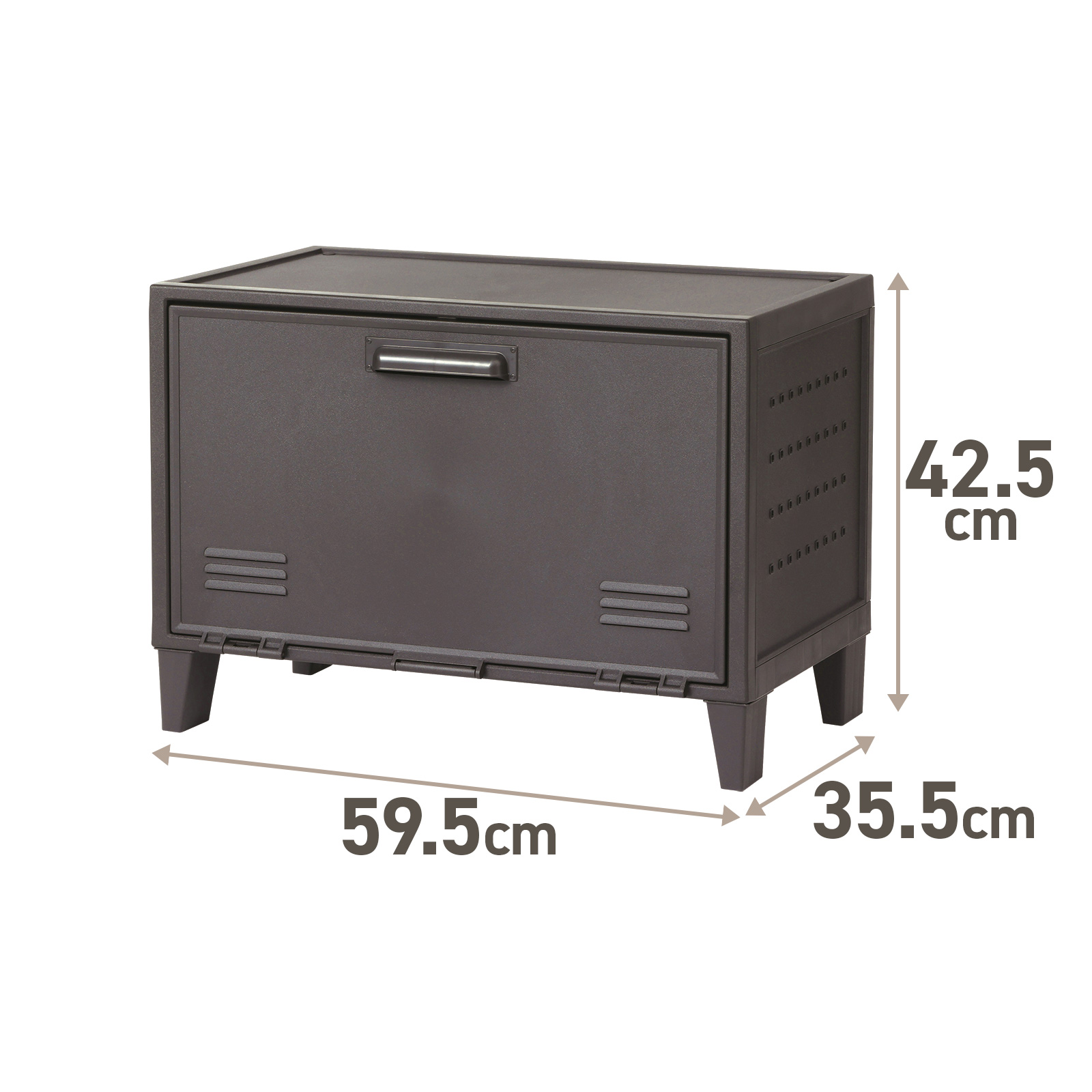 天馬 ロッカー収納 収納ボックス フィッツ ペグ キャビネット ワイド