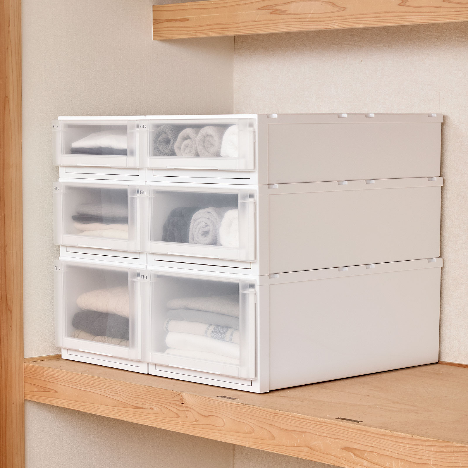 天馬 収納ケース 衣装ケース フィッツケース アドバンス 74-44M