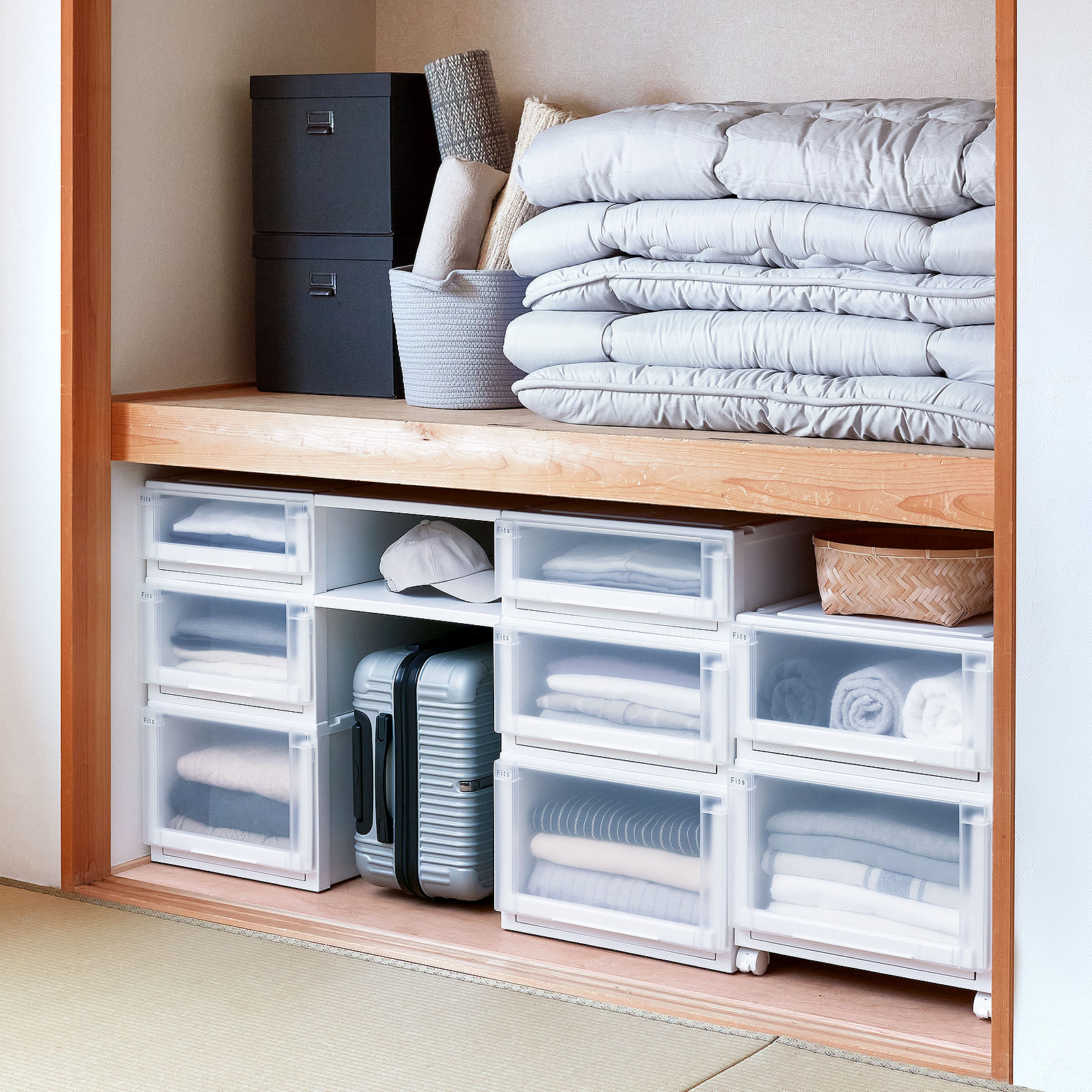 天馬 【2/25限定！15％OFFクーポン】収納ケース 衣装ケース フィッツ