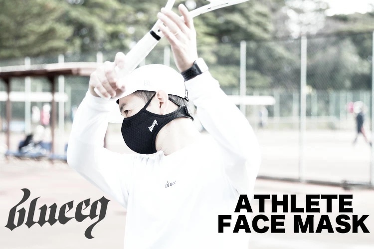 65%OFF【送料無料】 blueeq ブルイク ATHLETE FACE MASK アスリート