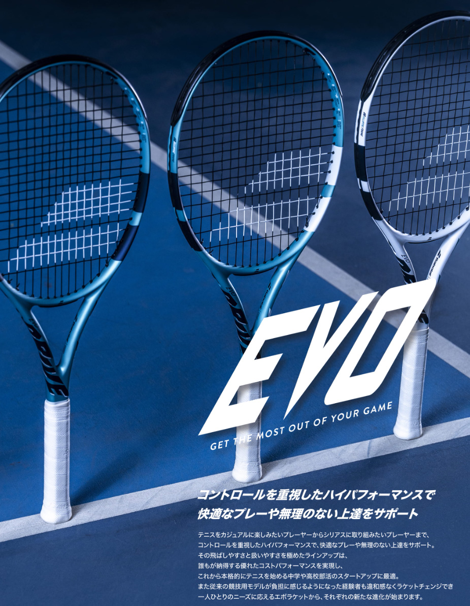 BABOLAT ピュアドライブEVO EVO DRIVE新発売！ピュアドライブと徹底比較！！ – 310shop