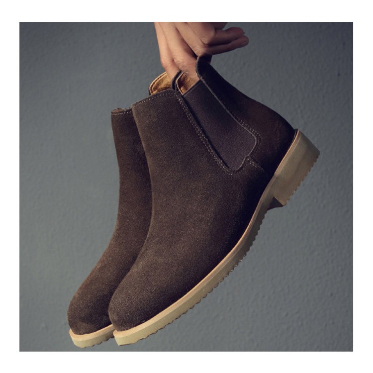 スエード ブーツ カジュアルシュ サイドゴアブーツ ショートブーツ チェルシーブーツ メンズ レザー 天然牛革 本革 裏ボア 人気の サイドゴアブーツ